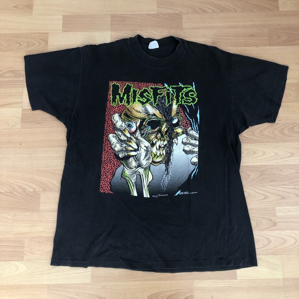 Men’s *Rare Original Release!* Misfits tshirt - Black XL